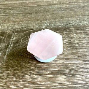 Rose Quartz Pop Socket